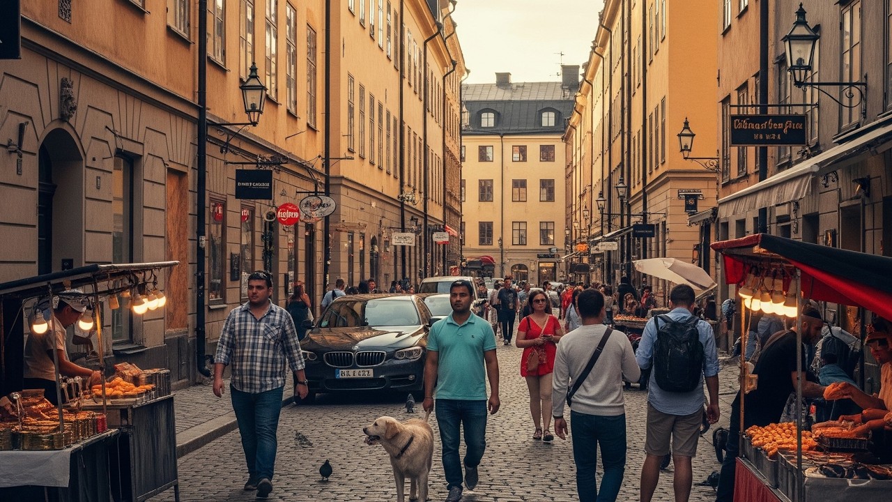 Stockholm in 4K – A Peaceful City Walk You Need to Experience