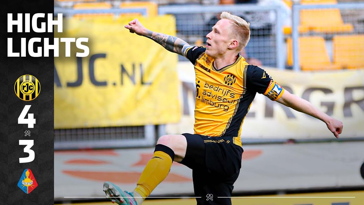 HIGHLIGHTS: Roda JC Kerkrade - SC Telstar: 4-3 (06-05-2022)