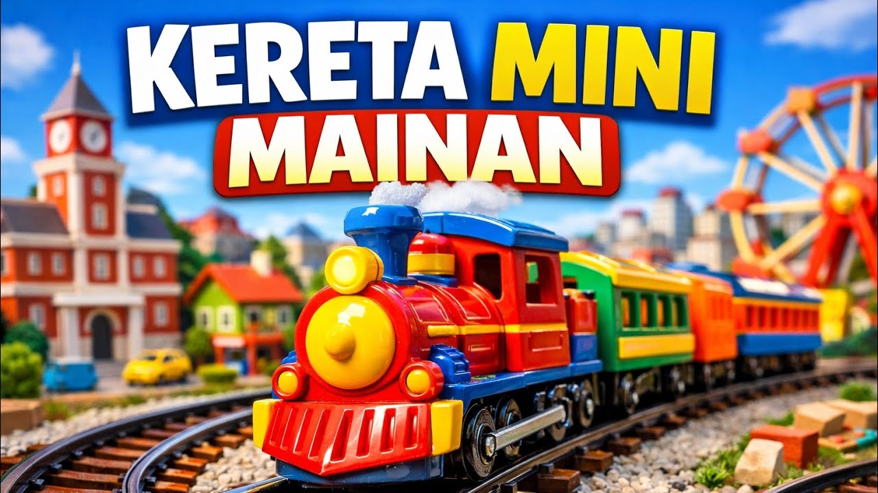 KERETA API DUNIA MINI 🥰🥰