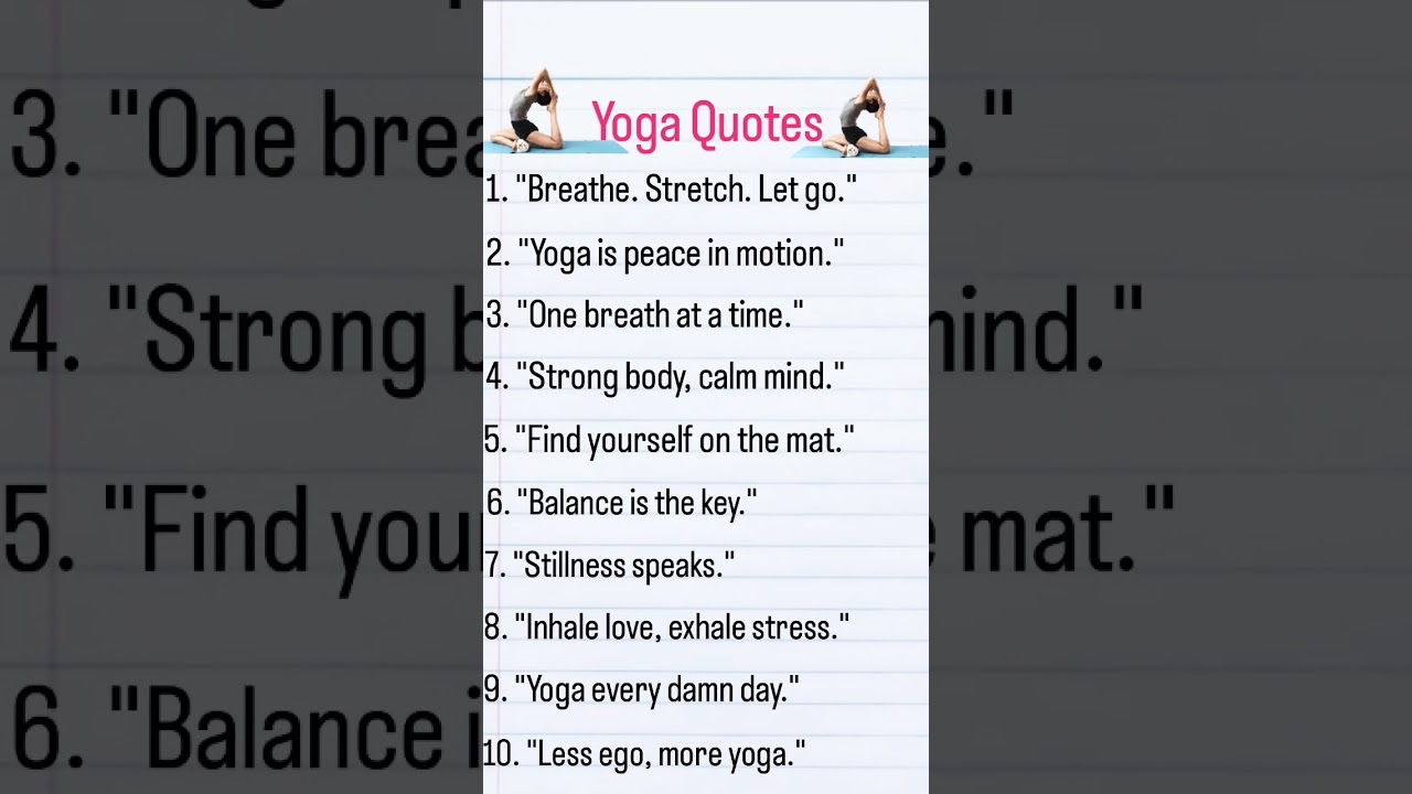 Yoga Quotes In English | Yoga Day Quotes | Quotes On Yoga Day #yogaquotes #yogaday #quotesforyoga