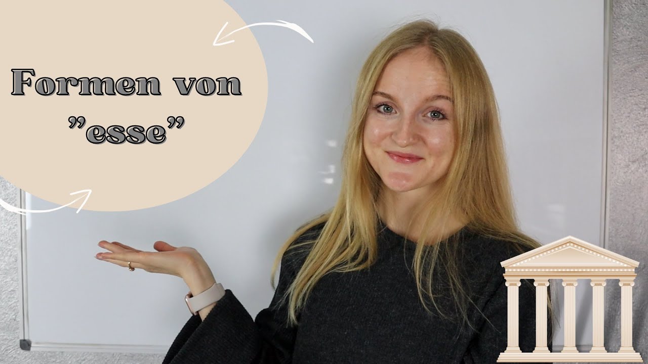 Einfach erklärt: ALLE FORMEN von ESSE (unregelmäßige Formen, alle Zeiten!)  // LATEIN mit LANGUAID