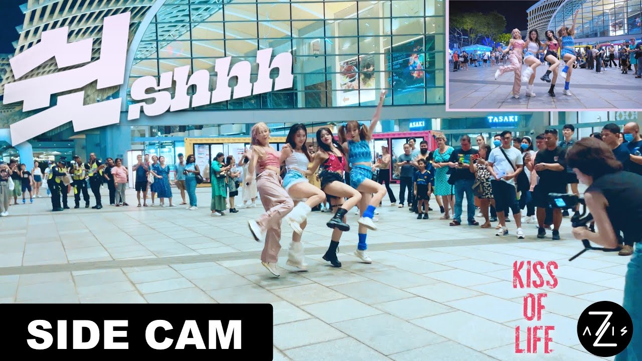 [KPOP IN PUBLIC / SIDE CAM] KISS OF LIFE (키스오브라이프) '쉿 (Shhh)' | DANCE COVER | Z-AXIS FROM SINGAPORE