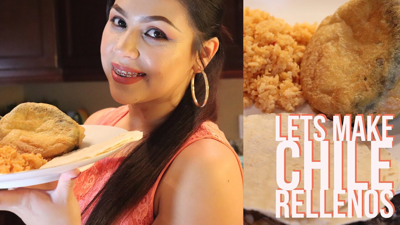Cooking With Me : How I Make Delicous Chile Rellenos