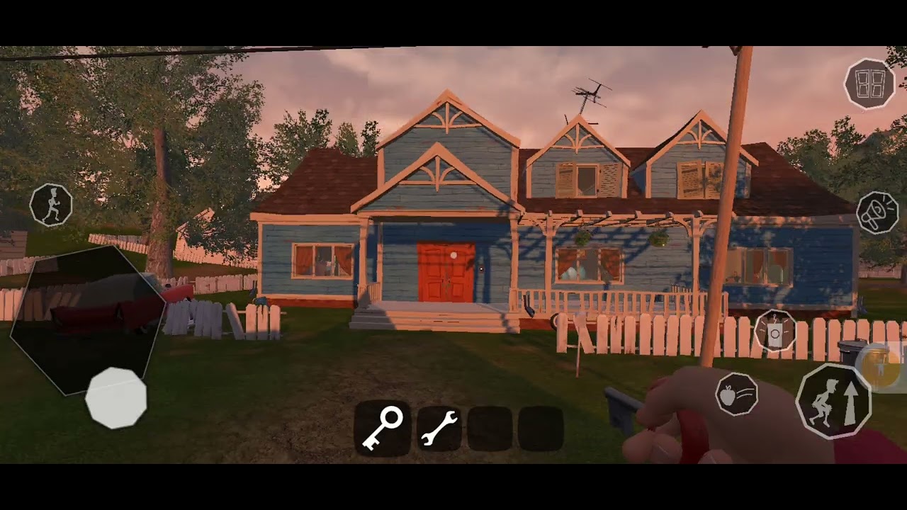 Hello neighbor fredbear Runaway on mobile! Only alpha 2, link in description