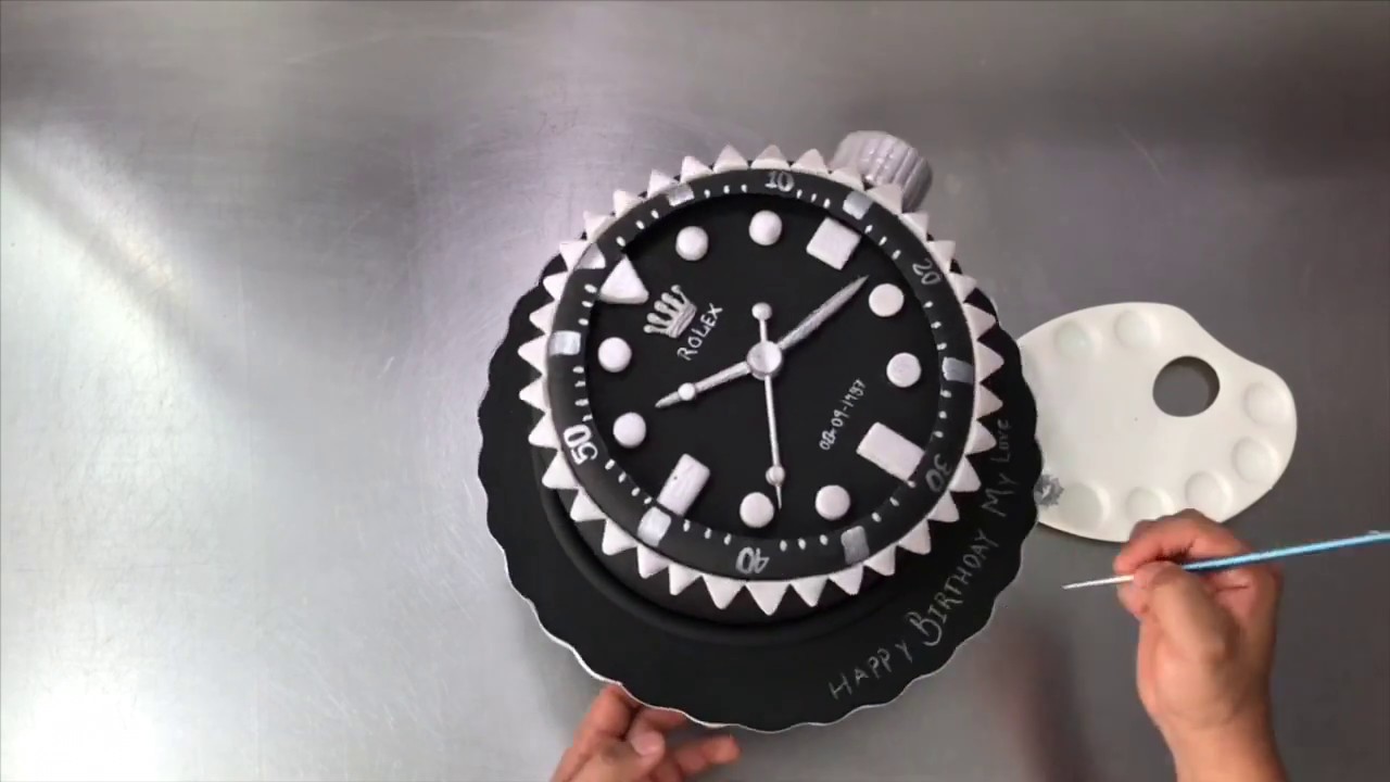 Pastel Rolex Fondant