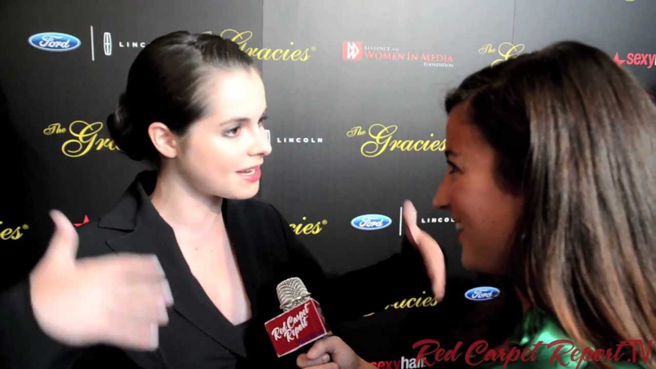 Vanessa Marano at the 2013 Gracie Awards #thegracies
