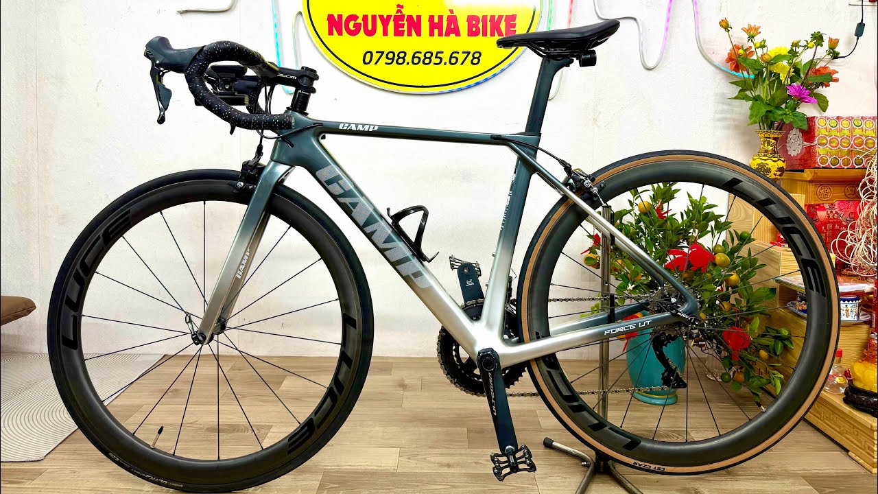 (Đã cọc) CAMP FORCEUT Mỹ Full Carbon Gr UltegraR8000 2x11 Japan CỐI NỔ nặng 7,6kg Sz47 ĐT:0798685678