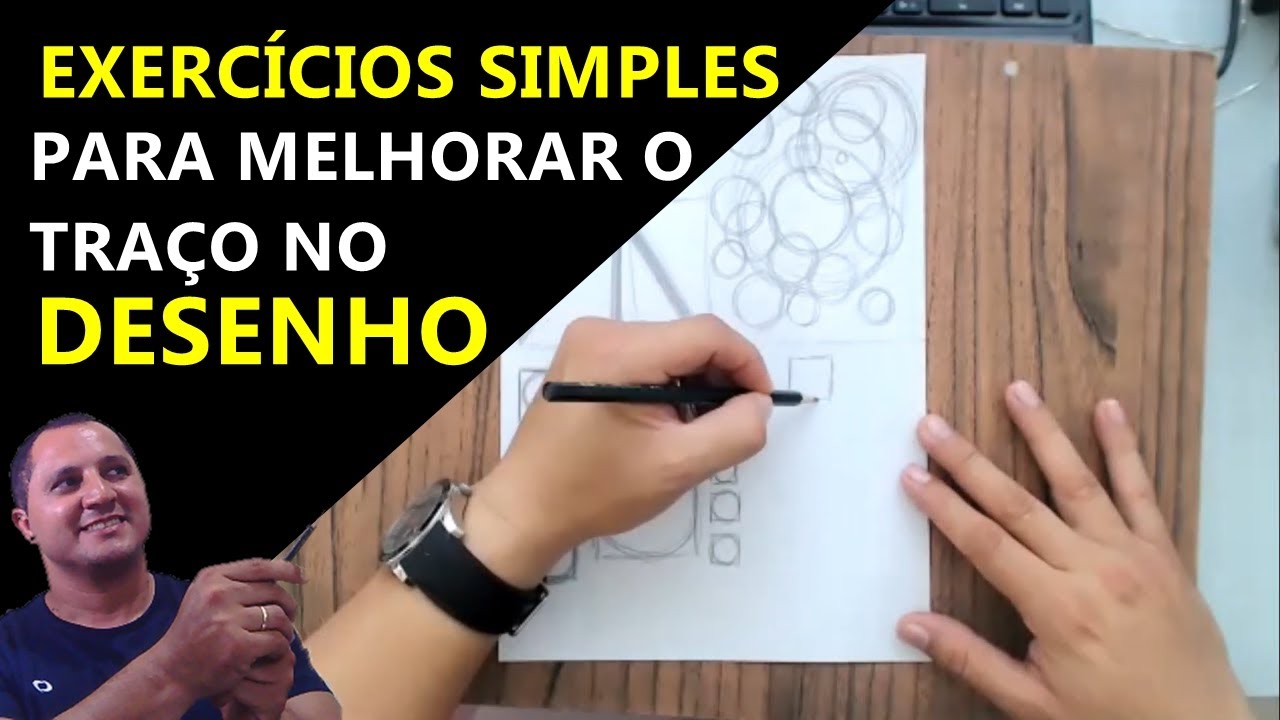 AULA DE DESENHO PARA INICIANTES | EXERCICIOS PARA MELHORAR O TRAÇO NO DESENHO