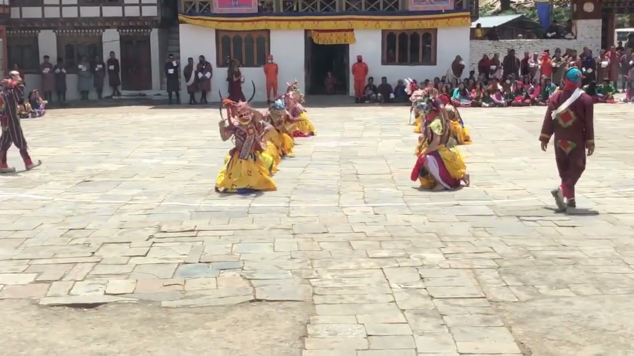 Ju ging Chham at Orgyen Do ngak Choling Monastery, Yonphula