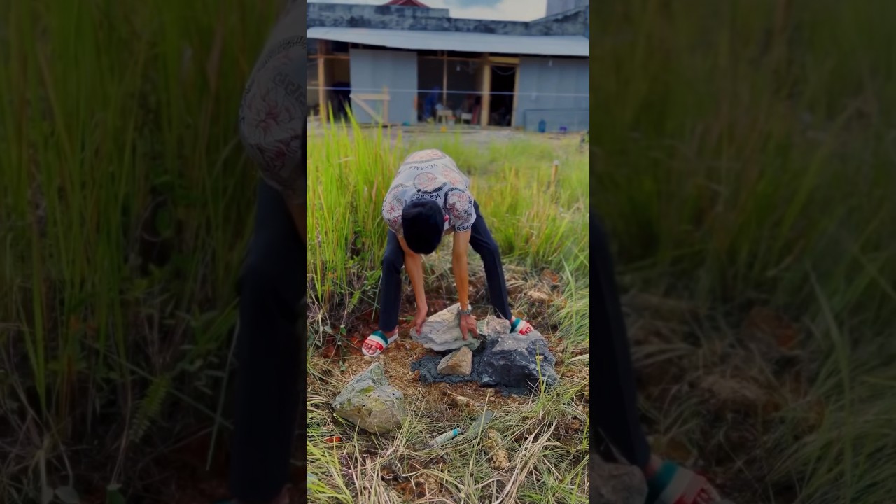 Batu pertama rumah baru Rizalmuk untuk Raynar #shorts