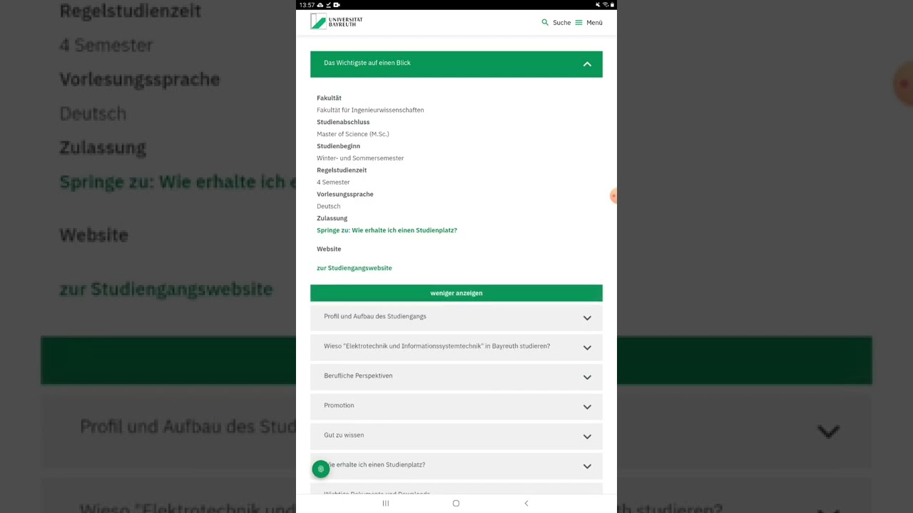 wie kann ich mich an der Uni-Bayreuth bewerben ?