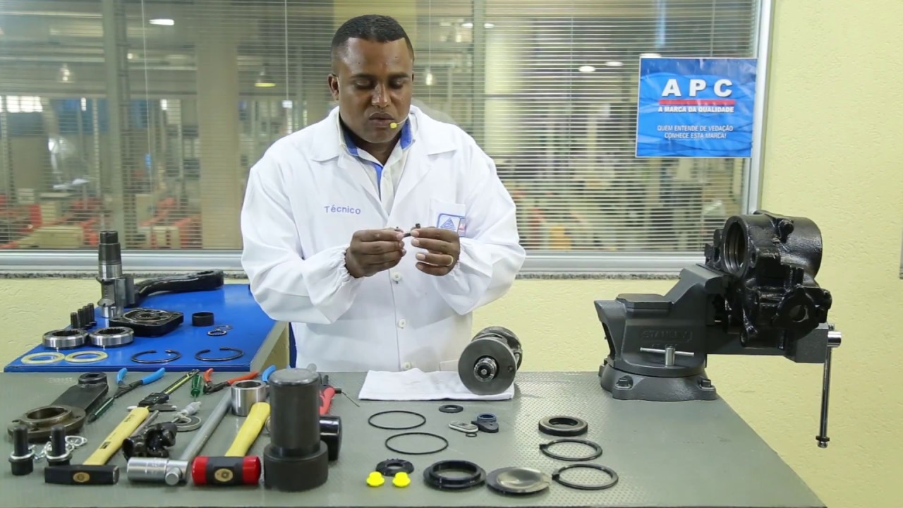 AGEL / APC - Linha Pesada - Montagem Técnica do Sistema de Vedação da Caixa Hidráulica de Direção