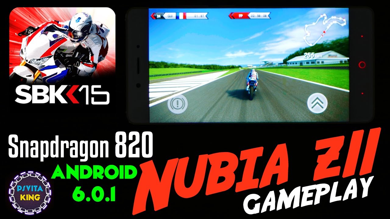 SBK15 Official Mobile Game Android/Nubia Z11/Snapdragon 820 Gameplay & Review! 📺