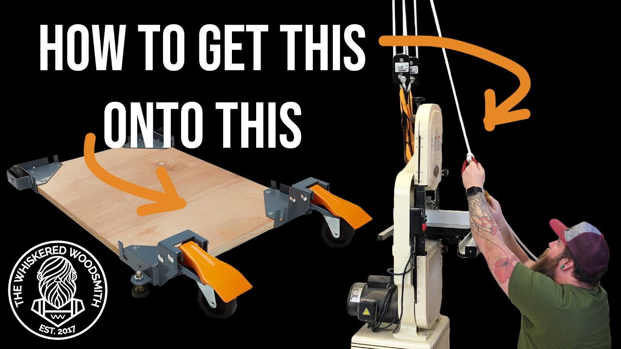 Bandsaw Mobile Base | Now With More Snatch Block!