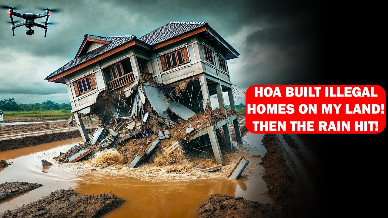 HOA Built Houses on My Swamp Land Without Permission—Then the Rains Came and Nature Crushed Them All