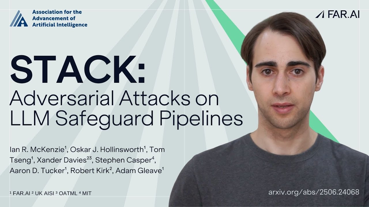 Адам Глив – STACK: Атаки с использованием вредоносного ПО на защищенные конвейеры LLM [AAAI 2026]