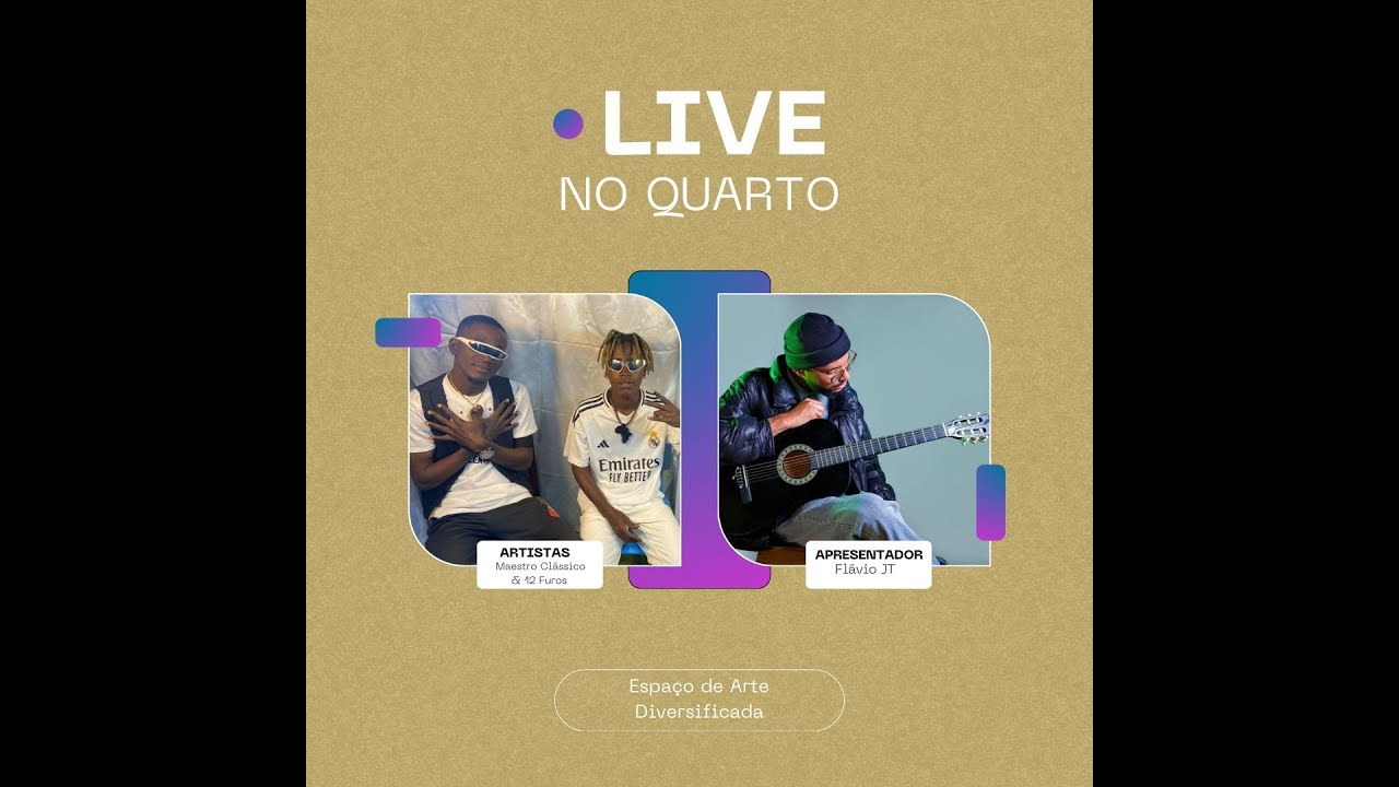 🎙️ LIVE NO QUARTO com 12 Furos & Maestro Clássico | A Força da União na Música 🎶🔥