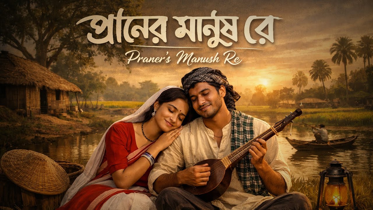 প্রাণের মানুষ রে | Praner Manush Re (Bangla Folk Song)  | Bangla Best Song 2026