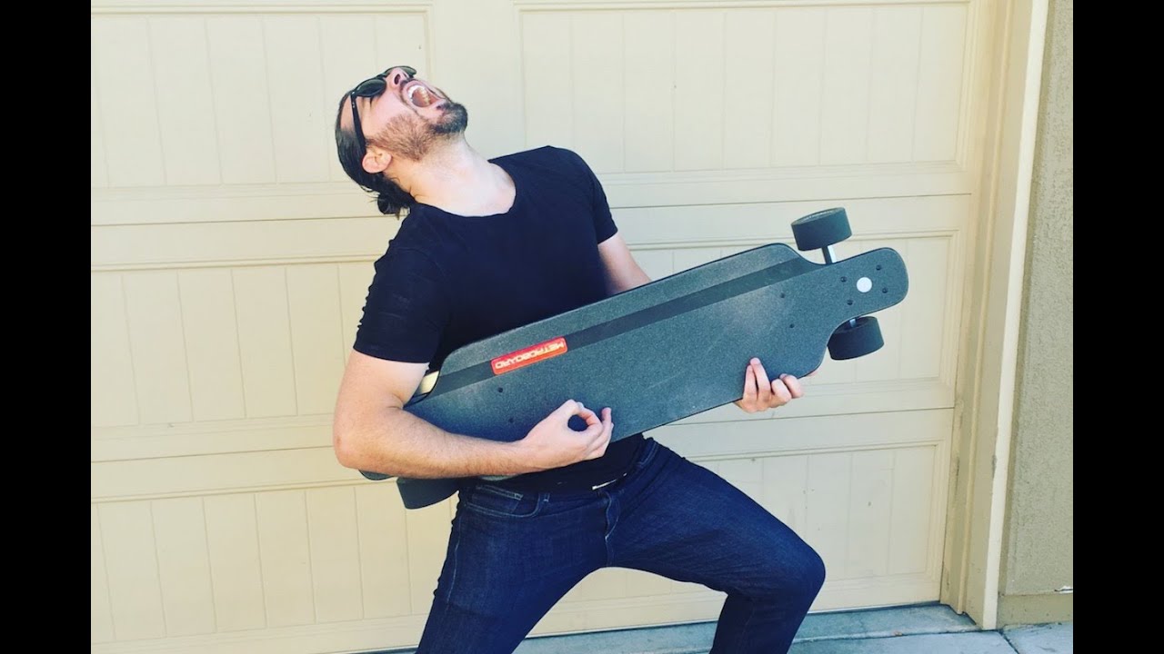 Metroboard Electric Skateboard Unboxing + Review = Best. Day. EVER!