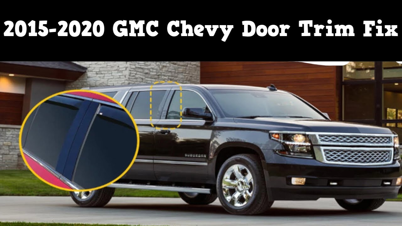 Ремонт дверной обшивки GMC Chevy Yukon Tahoe Suburban