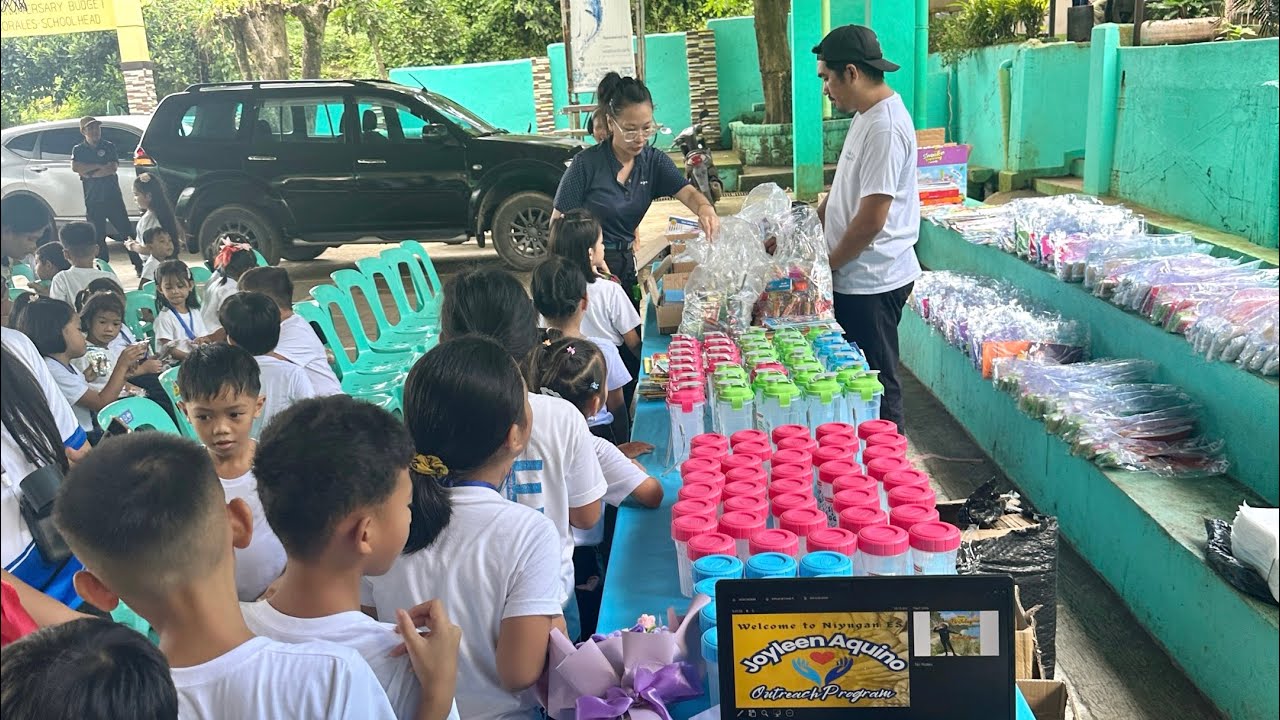 Grateful hearts. 🩵  Niyugan Elementary School  - Batangas