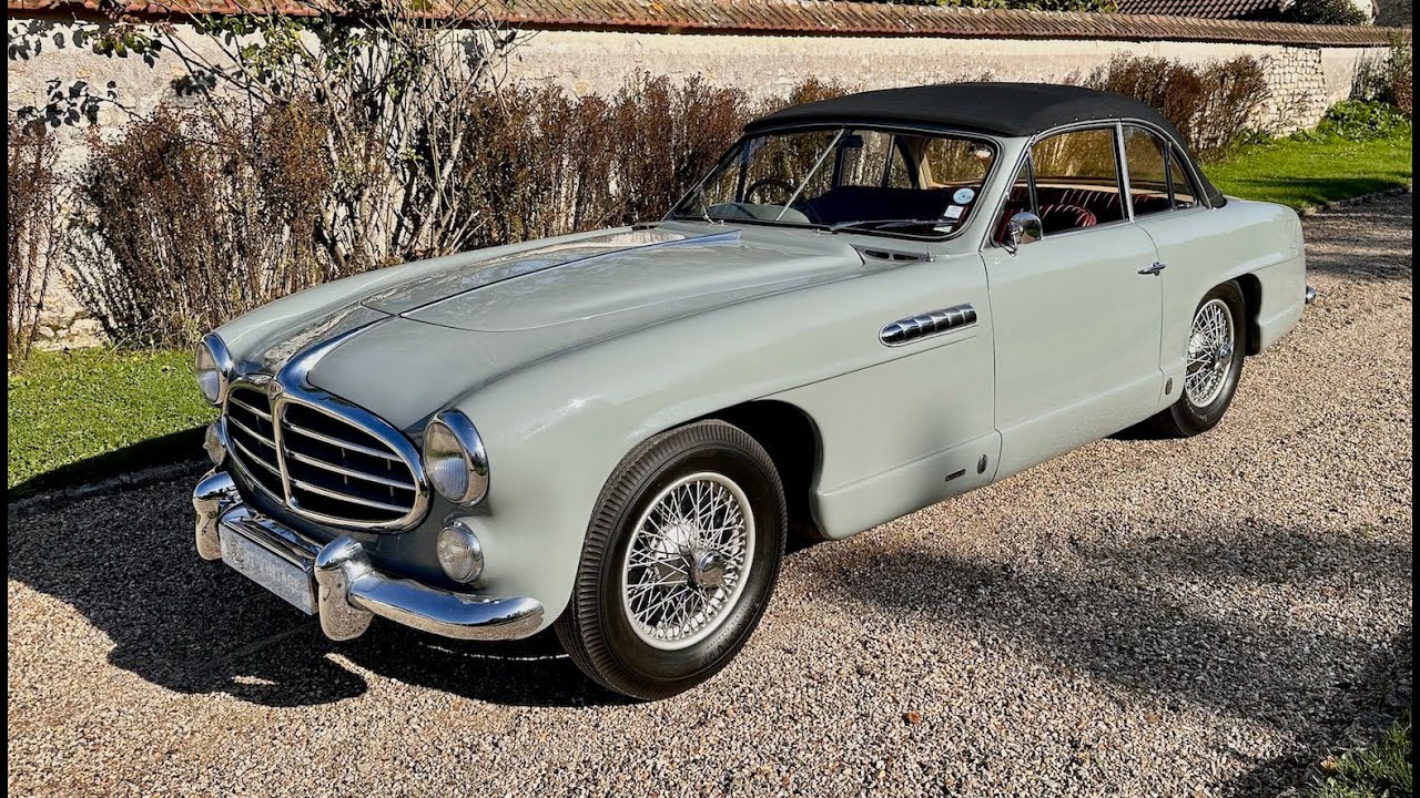DELAHAYE 235 TARGA carrosserie ANTEM de 1952 à vendre chez GT VINTAGE CLASSIC CARS