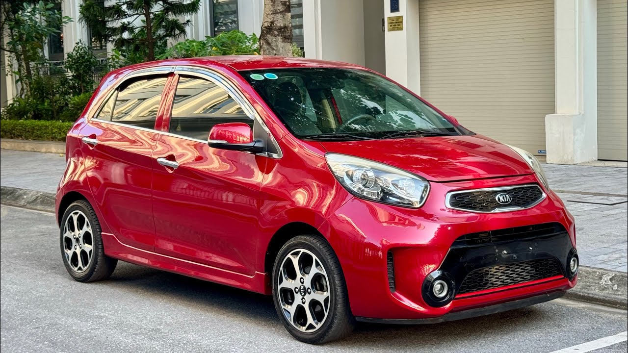 Kia Morning Si 2018 biển Hà Nội không taxi dịch vụ. Xe đẹp xuất sắc