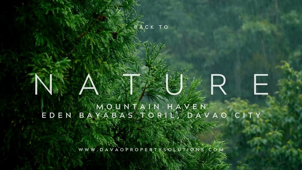 Mountain Haven Davao City | Back to Nature in Eden Toril Davao City | DavaoPropertySolutions