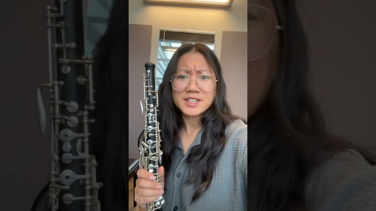 I DONT KNOW WHAT I AM DOING #oboe #classicalmusic #flute #orchestra
