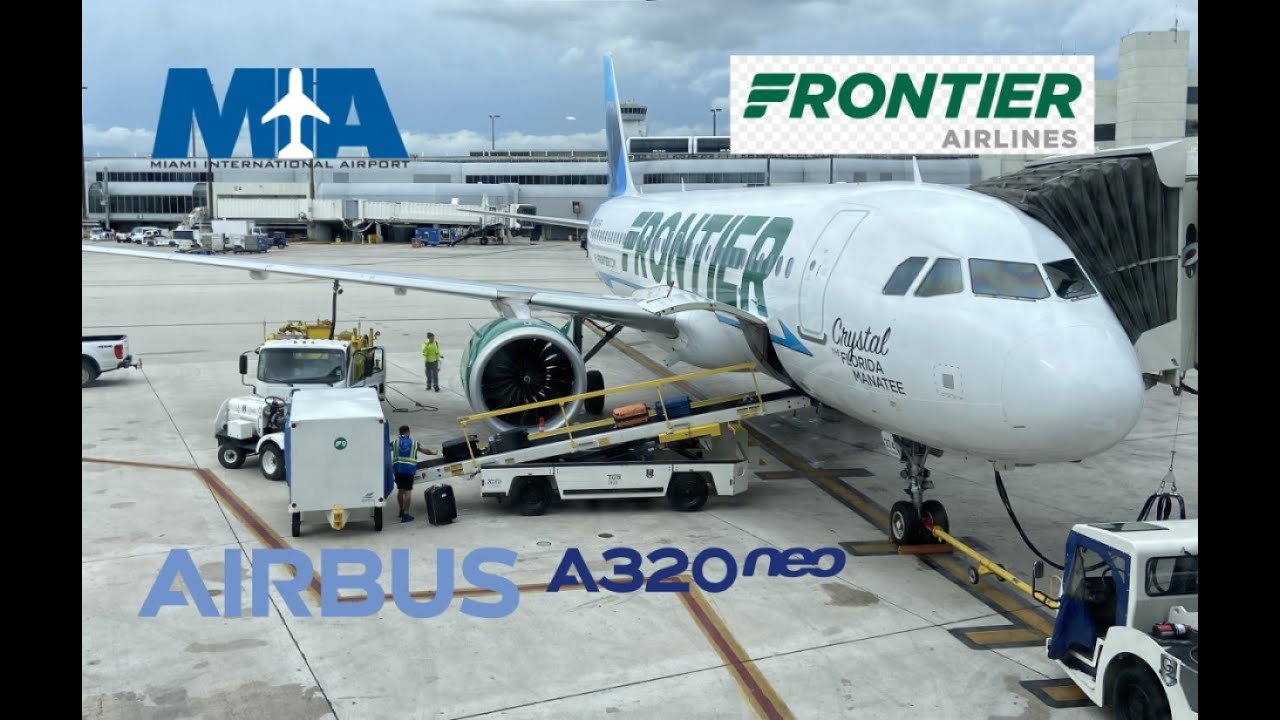 TRIP REPORT - Frontier Airbus A320 - Miami to Baltimore