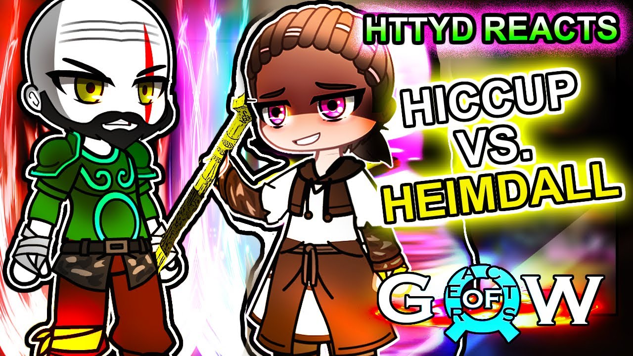 Реакция HTTYD на Иккинга в роли Кратоса, часть 37 || GOW Ragnarök ||- Реакция Gacha Club