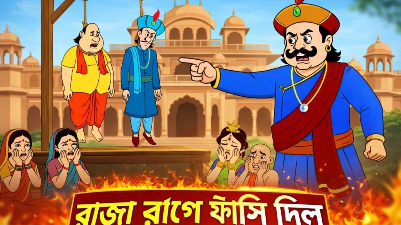 গোপাল ভাঁড় ও মন্ত্রীমশাইমহারাজের কোষাগার থেকে চুরি করতে গিয়েহাতে-নাতে ধরা!😱👑| Double Gopal