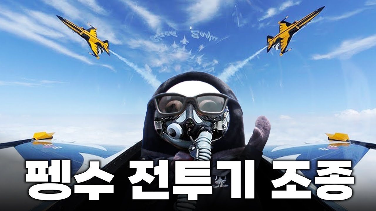어서와 전투기 조종은 처음이지? 탑건 도전하는 펭수 [EP.396](ENG/JPN)