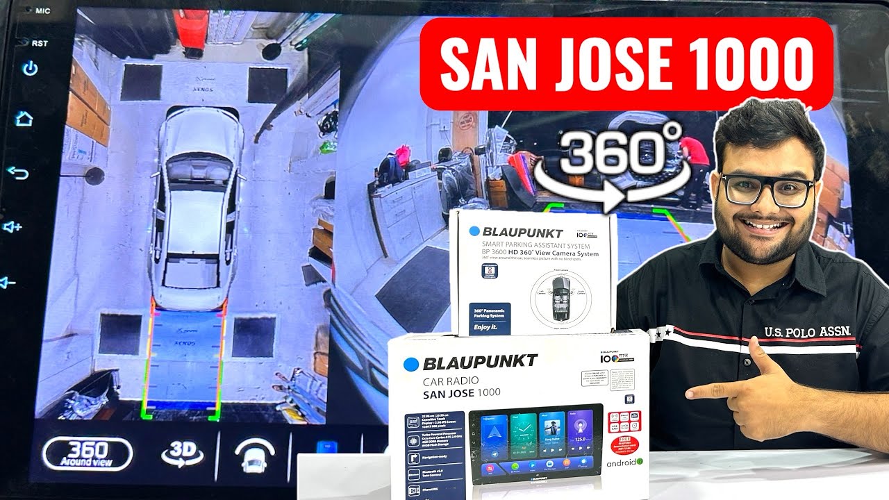 BLAUPUNKT 360 DEGREE CAMERA INSTALLATION IN HONDA CITY🤯🤩BLAUPUNKT SAN JOSE 1000|CAR 360 CAMERA