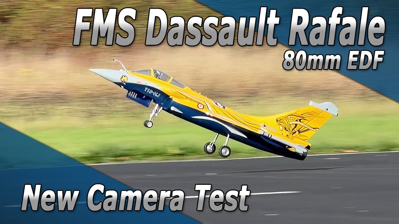 Camera Testing the iPhone 17 and my FMS Dassault Rafale 80mm EDF