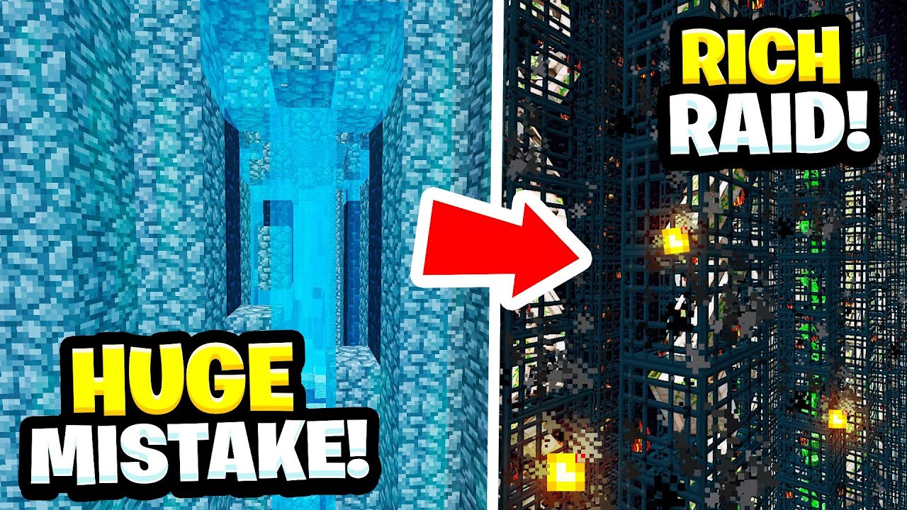 Я НАШЁЛ ОГРОМНУЮ ОШИБКУ НА ИХ БАЗЕ... *БОГАТЫЙ РЕЙД* | Фракции Minecraft | TheArchon Amber [2]