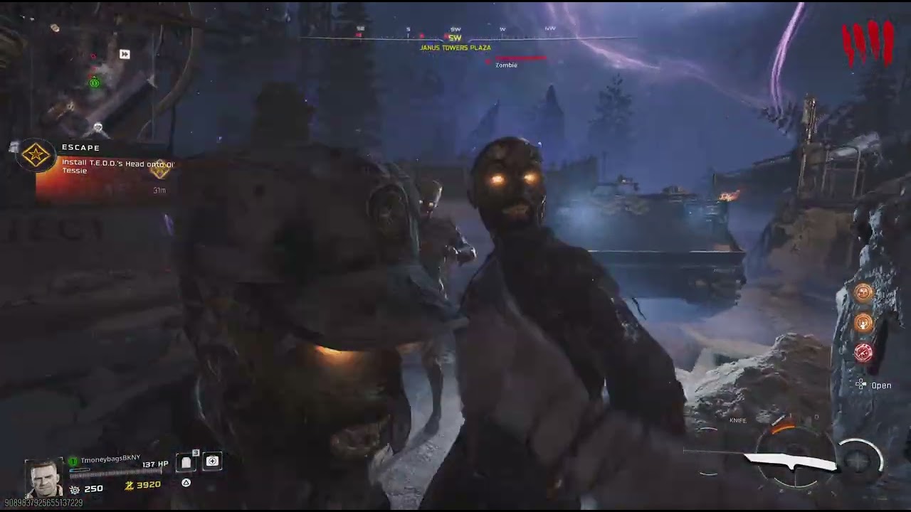 CODBO 7 Zombies ashes of the damned gameplay