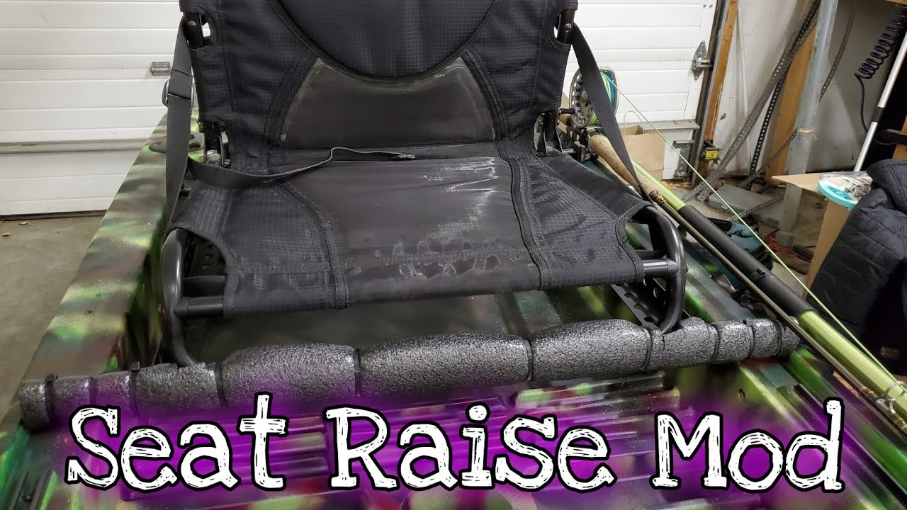 The Ascend 12t Kayak Build Ep. 1: Seat Raise Modification for Easier Fishing and Paddling