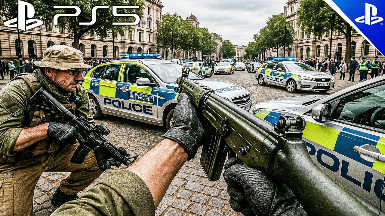 THE WORLD'S LARGEST TERR0RIST GROUP ATTACKED LONDON | Realistic Immersive Graphics [4K60FPS]