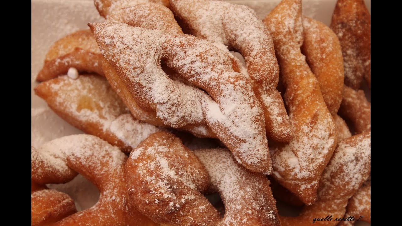 RECETTE SPECIALE BUGNES/BEIGNETS DE CARNAVAL/OREILLETTES PAR QUELLE-RECETTE