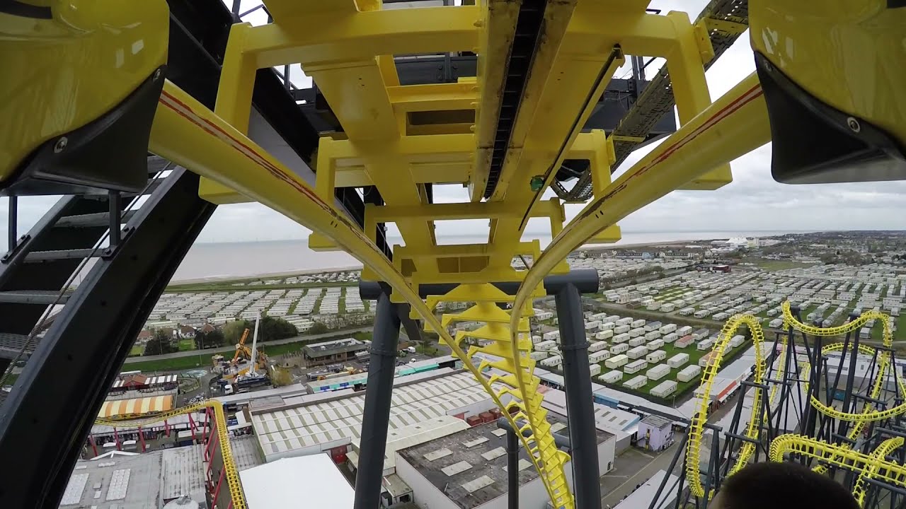 Odyssey Worlds Tallest Vekoma SLC On Ride POV - Fantasy Island Skegness