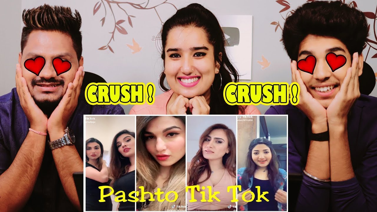 Indian Reaction On Pashtoon girls at TikTok | Pashto TikTok | Krishna Views