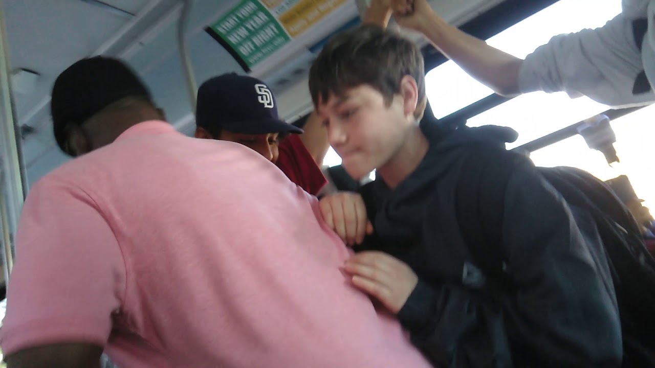 Abuser Gets Handled by Youngsters on Orange Line
