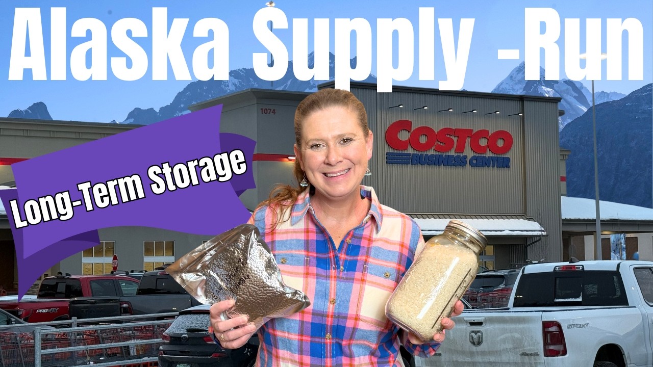 Starter Pantry Basics + How I StoreThem Long Term/ Beginner-Friendly Food Storage and Shopping Haul