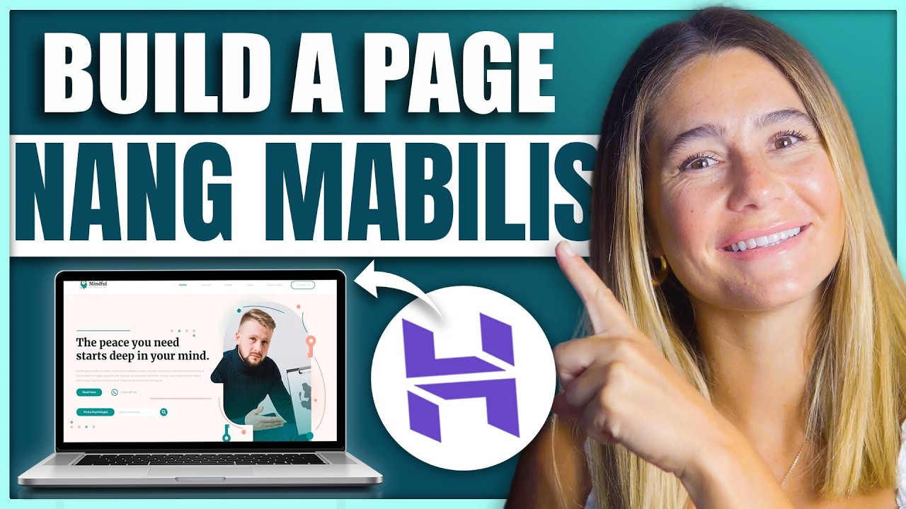 How to Create a Landing Page Gamit ang Hostinger Website Builder