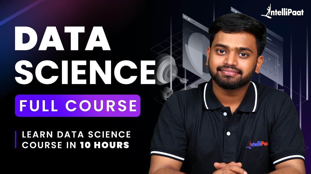 Complete Data Science Course FREE [2026] | Data Science Tutorial for Beginners | Intellipaat
