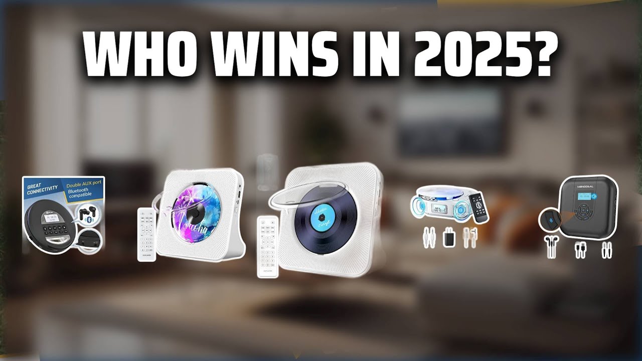 The Top 5 Best Bluetooth CD Player in 2025 - Must Watch Before Buying!