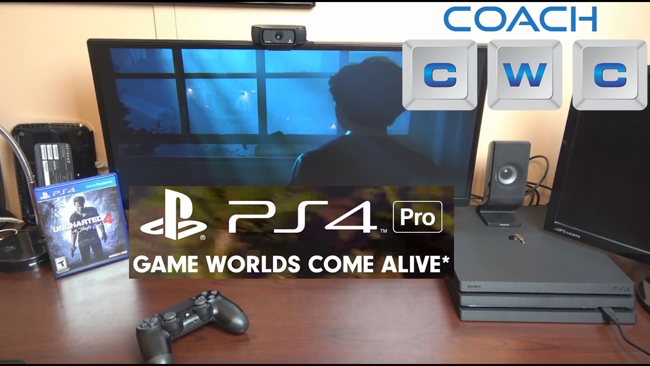 Sony PS4 Pro Unboxing and Gameplay