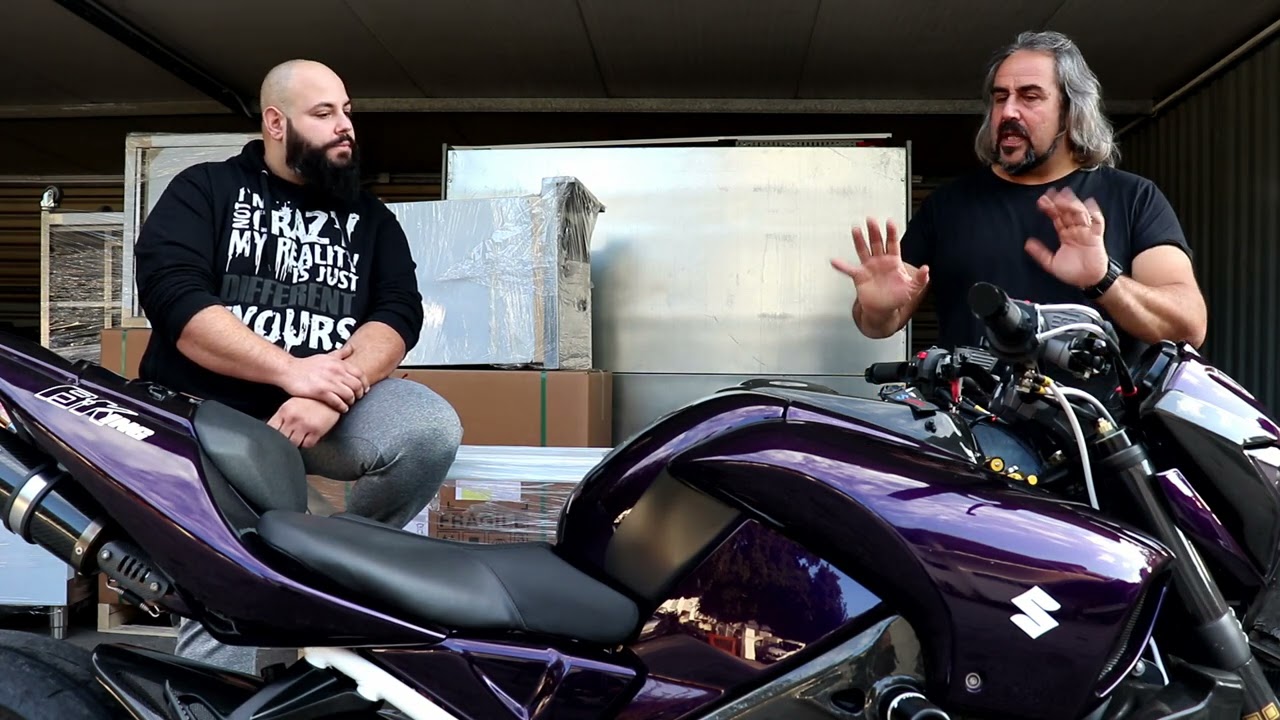 SUZUKI BKING  GARAGE EPISODE in greek