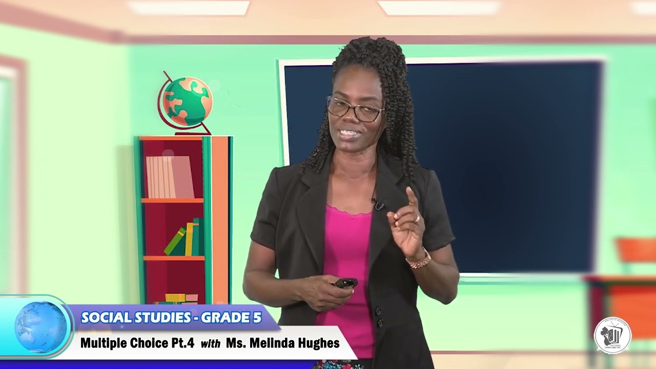 Social Studies - Grade 5: Questions and Answers - Multiple Choice Pt. 4